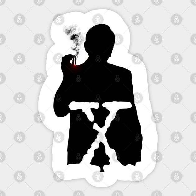 The Cancer Man#2 Sticker by KingVego